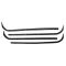 1967-70 Ford F-Series Pickup Complete Weatherstrip Kit for Trucks WITHOUT Chrome Window Trim