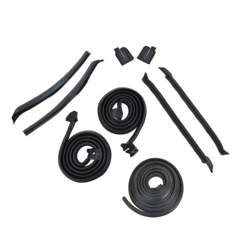 Skylark Cutlass 442 GTO Convertible 9 piece Weatherstrip set