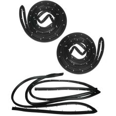 1974-96 GMC Chevy Van Front Door and Sliding Side Door Seals