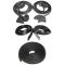 69-70 Electra, 88, Bonneville 2dr Hardtop Basic Weatherstrip Seals Set