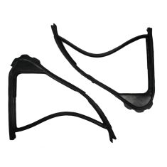 92-98 Ford Pickup Bronco Vent Window Weatherstrip Seals Pair