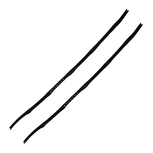1968-86 Jeep CJ Series 1987-95 Wrangler Glass Run Rear & Upper Channel W/Strip PAIR