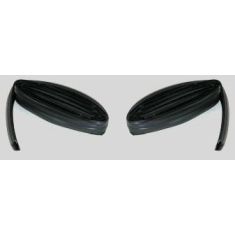 1961-71 Dodge PU Front Door Rear Upper Glass Run Channel Weatherstrip PAIR
