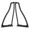 1982-86 Jeep CJ Series 87-95 Wrangler Moveable Vent Window Weatherstrip Seal PAIR