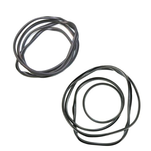 1997-06 Jeep Wrangler Windshield Reveal Molding Seal & Inside Molding Garnish Seal SET