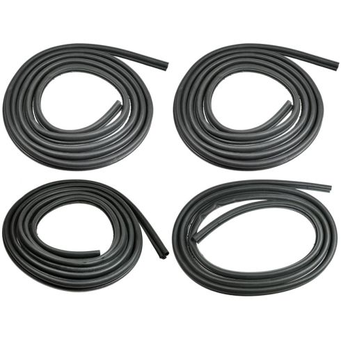 96-02 Chevy Express GMC Savana Front, Slider, & Back Door Weatherstrip Kit