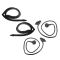 Door and Roof Rail Weatherstrip Seal Kit