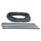 80-93 Dodge A/W150, 250, 350, Ramcharger; 80-81 Trailduster Front Door Weatherstrip Kit (10 Piece)