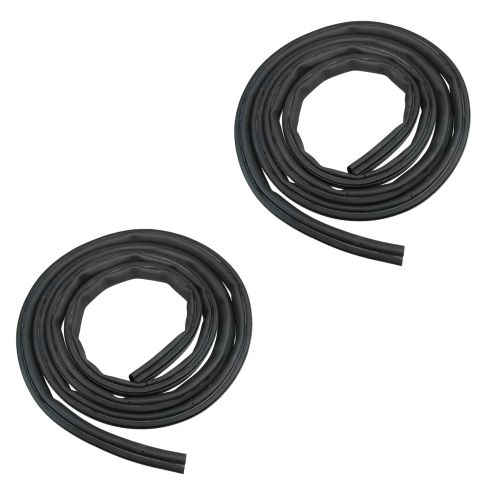 99-06 Sierra Silverado 4dr Suburban Rear Body Mounted Door Seal PAIR