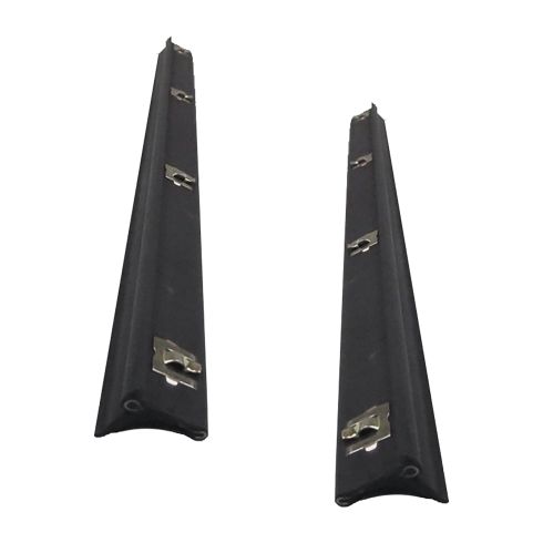 63-91 Jeep Grand Wagoneer Front Door Outer Window Belt Weatherstrip Sweep PAIR