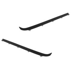 87-96 Bronco, F150; 87-97 F250, F350, F450 Front Door Outer Window Belt Weatherstrip Seal PAIR