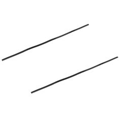 70-93 Ford L-Series Heavy Duty Truck Front Door Window Glass Run Channel Weatherstrip PAIR