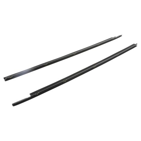 97-06 Jeep Wrangler Door Outer Belt Weatherstrip Molding PAIR