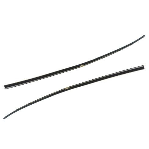 61-66 Ford F-Series Pickup Truck Door Upper Glass Run Window Channel PAIR