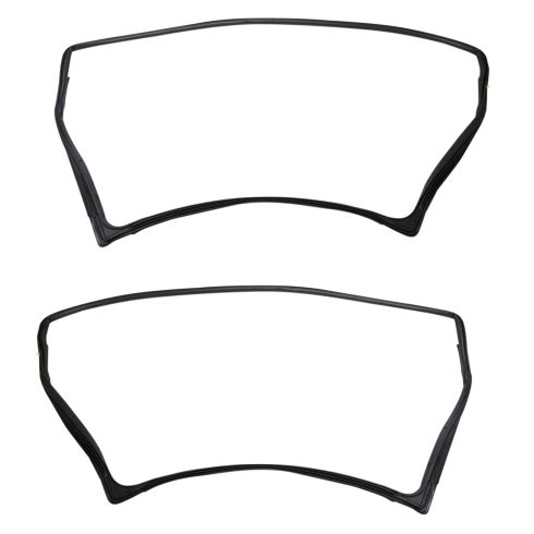 07-18 Jeep Wrangler (w/Full Door) Rear Door Mounted Weatherstrip Seal PAIR