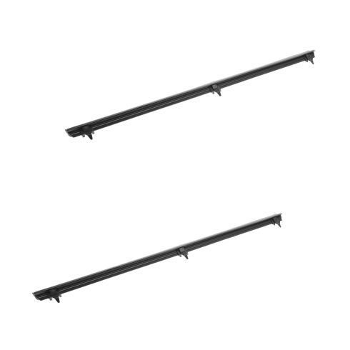 84-89 4Runner; 84-88 Pickup w/Vent Window Front Door Glass Outer Weatherstrip Seal Pair (Toyota)
