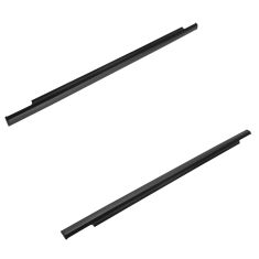 07-14 Toyota FJ Cruiser Rear Door Mtd Outer Belt Moulding Weatherstrip Sweep Pair (Toyota)