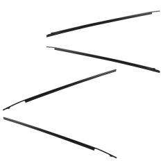 07-15 Toyota Tundra (Crew Cab) Frt & Rr Dr Outer Belt Weatherstrip Molding Kit (Set of 4) (TY)