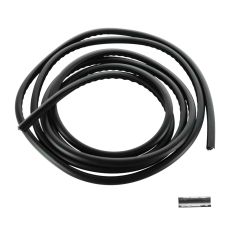 87-95 Jeep Wrangler Hardtop 1/4 Glass Window Molding w/Clip LR = RR