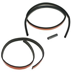 87-95, 97-06 Jeep Wrangler Hardtop to Body Sponge Seal w/Installation Kit