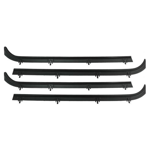 1971-96 Chevy GMC G Series Van 4pc Door Felt Kit