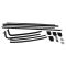 Chevelle Malibu Window weatherstrip set 8 piece 2 door hardtop