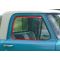 1967-70 Ford F-Series Pickup 6pc Window Sweep and Run Channel Weatherstrip Kit