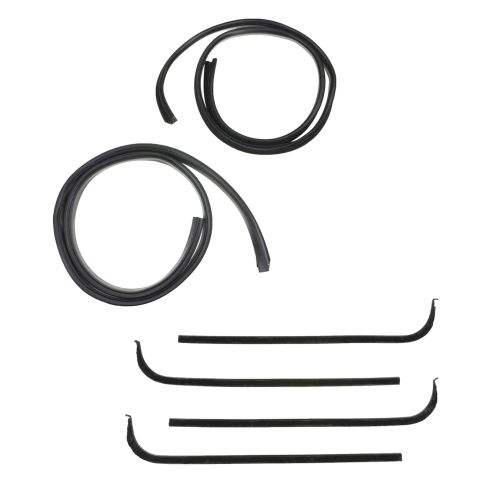 1967-70 F-Series Pickup 6pc Sweep & Run Channel