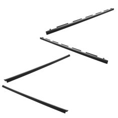 88-02 Blazer Suburban Yukon Silver Sierra Escalade Denali Tahoe Window Sweep 4 P