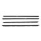 81-88 Chevy Monte Carlo Window Sweep 4 piece Set w/o Reveal Moulding