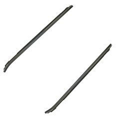 80-90 GM Full Size RWD Frt Door Inner Window Sweep PAIR