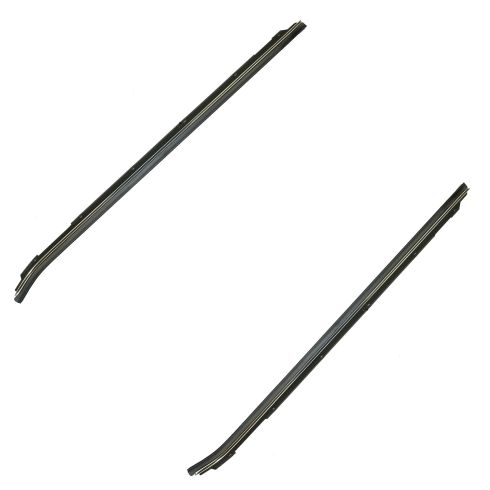80-90 GM Full Size RWD Frt Door Inner Window Sweep PAIR