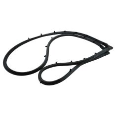 77-83 Jeep CJ-5; 77-86 CJ-7; 81-85 CJ-8 Scrambler Rear Liftgate Mtd Glass Lower Weatherstrip Seal