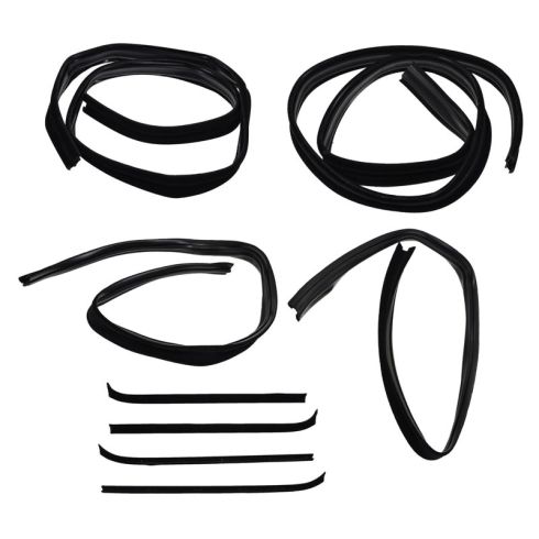 Window Sweep and Weatherstrip Channel (8 Piece SET)