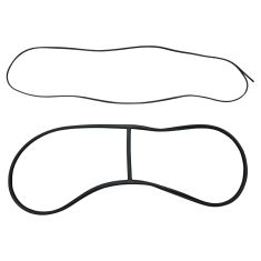 52-66 Willys M38A1; 54-64 M170 (w/Split Windshield) Windshield Gasket Seal w/Locking Strip
