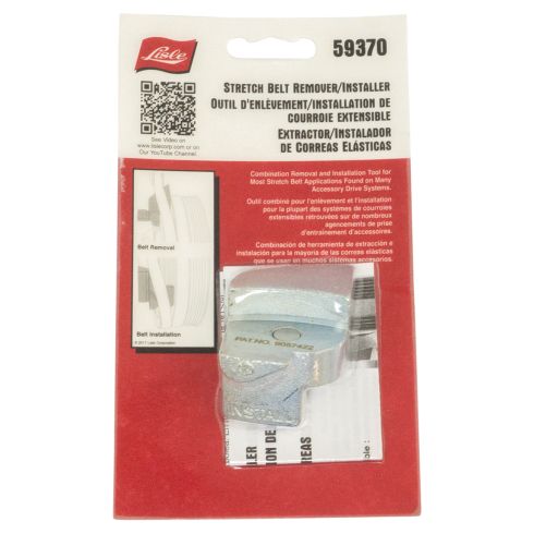 Slip Belt Install Tool Lisle 59370 Stretch Belt Remover & Installer Tool – Makes Serpentine Belt Changes Easier Lisle Disconnect Pliers - Foto 4