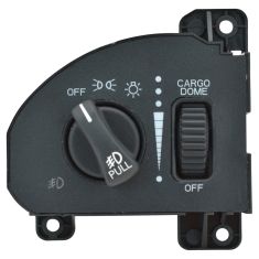 99-00 Dodge Dakota; 99-01 Dodge Ram 1500; 99-02 2500, 3500 w/Fog Lights Headlight Switch