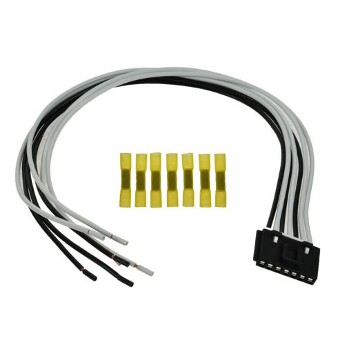 Blower Motor Resistor Plug with 7 Wire Pigtail