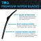 TRQ Premium Wiper Blades